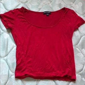 About a girl crop top